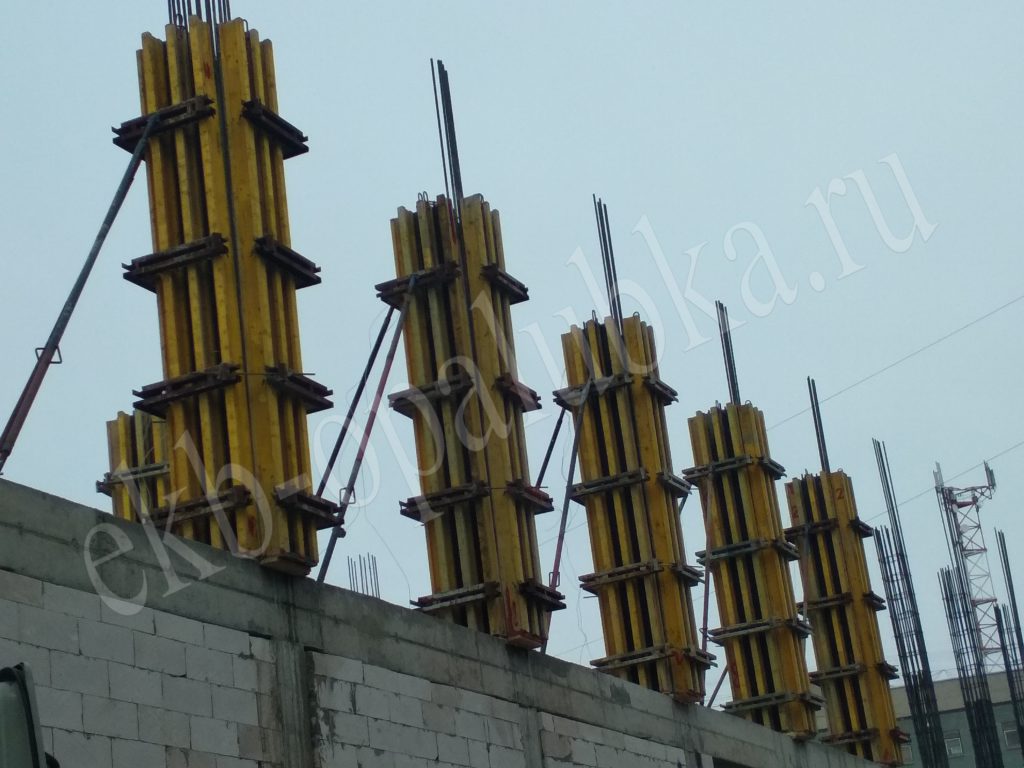 балочно-ригельная система колонны Екатеринбург